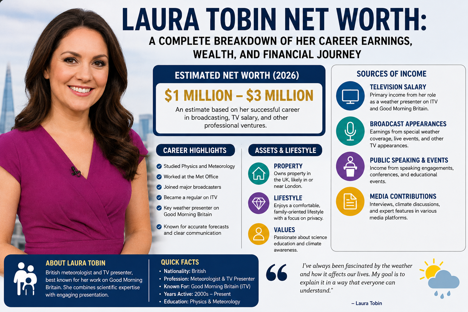 laura tobin net worth