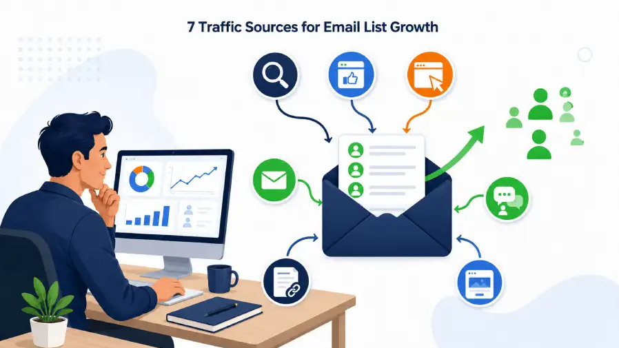 Email List Building for Beginners: 7 Traffic Sources Worth Testing screenshot 5